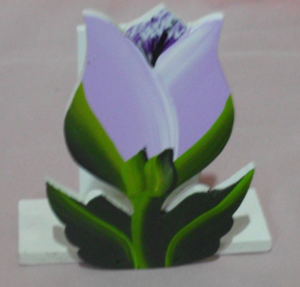 porta guardanapo tulipa em mdf