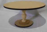 porta bolo e doce com pé torneado mdf grande